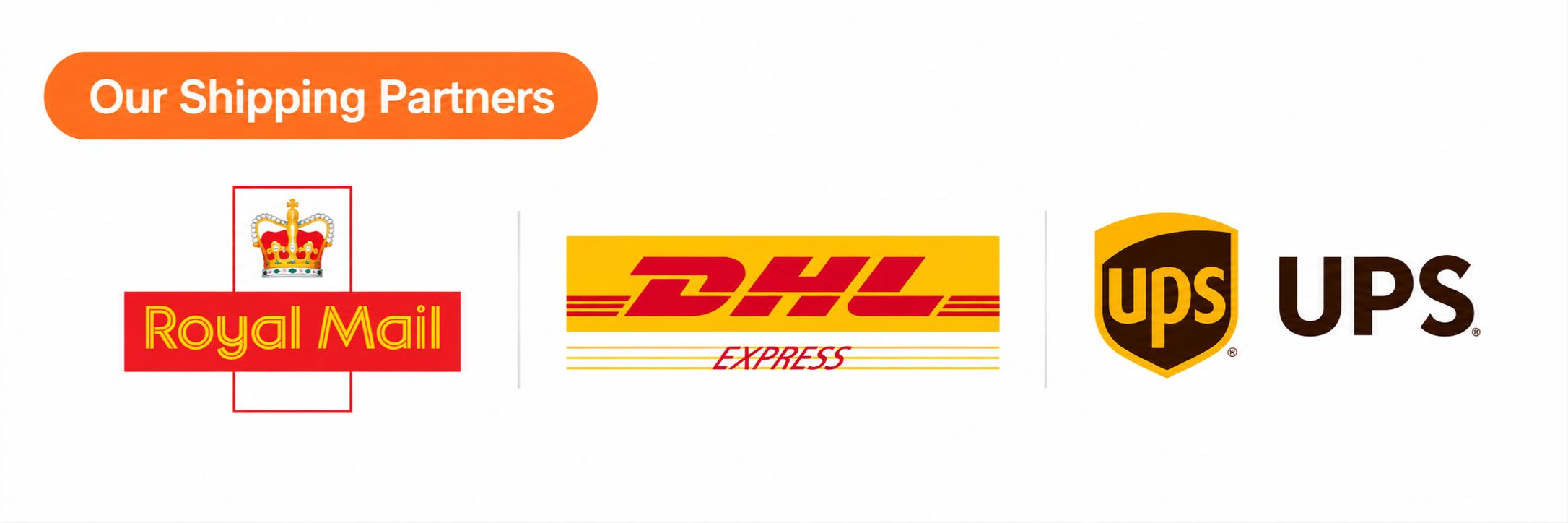 Our Shipping Partners - Nurse Gift Shop UK
