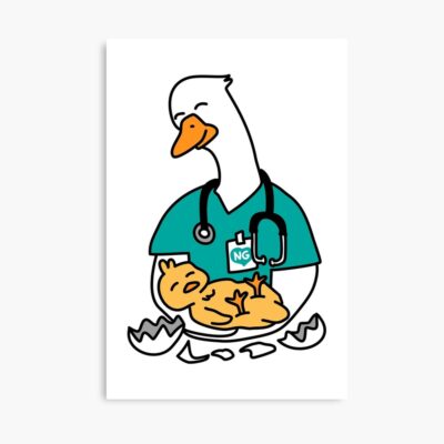 Nurse Goose Welcome Little One Poster