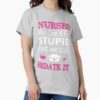 ssrcoclassic teewomens 02heather greyfrontproduct squarex1000 4 - Nurse Gift Shop UK
