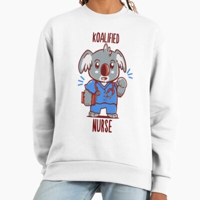 Koalified Nurse Koala Animal Pun Sweatshirt