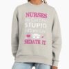 ssrcooversized sweatshirtwomens 01oatmeal heatherfrontsquare productx1000 6 - Nurse Gift Shop UK
