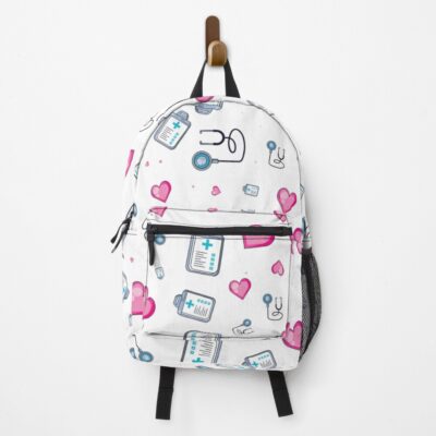 Medical Stethoscope Heart Simple Backpack